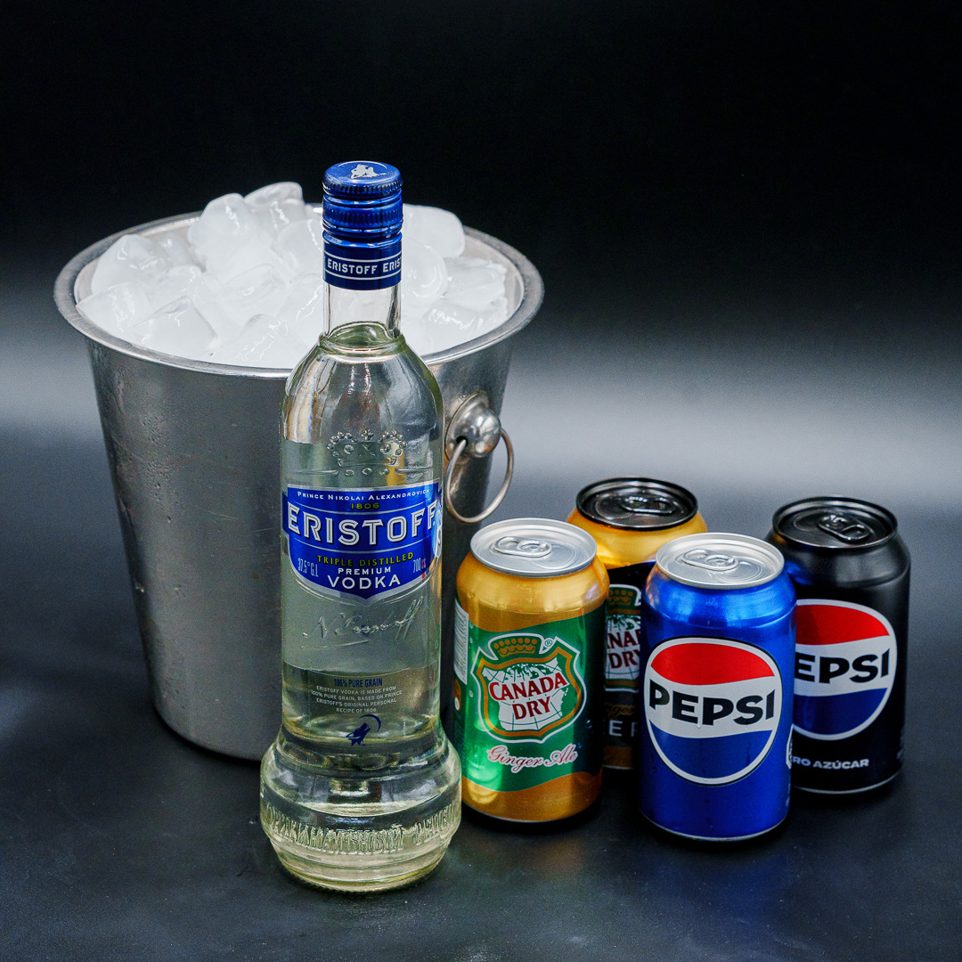Eristoff Vodka en la carta de Liga Urbana