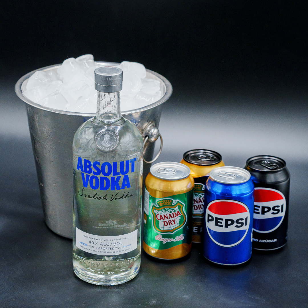 Botellas en la carta de Liga Urbana