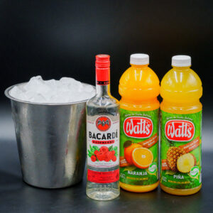 Bacardi Rapsberry Opción Jugo